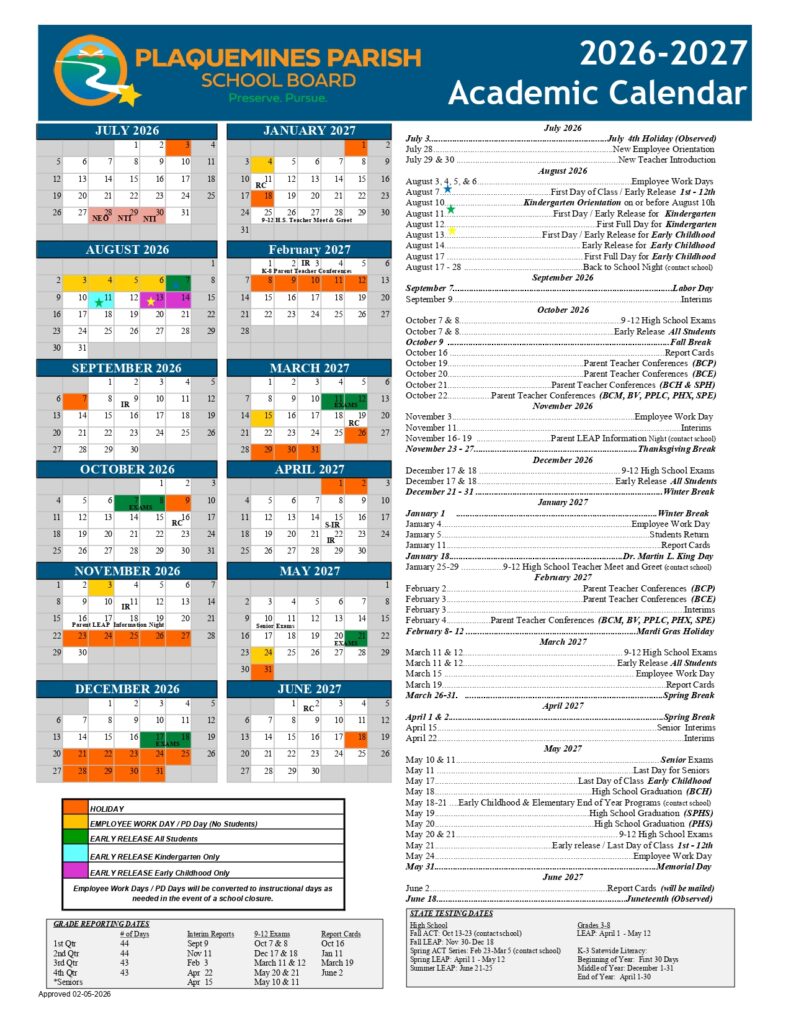 plaquemines parish school board