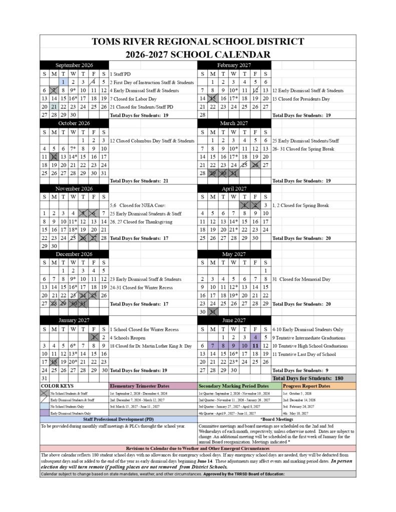 Toms River Regional School District