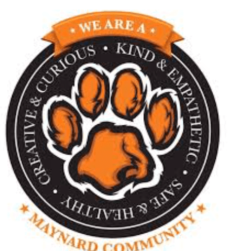 Maynard Public Schools Calendar 26-27 Updates Logo